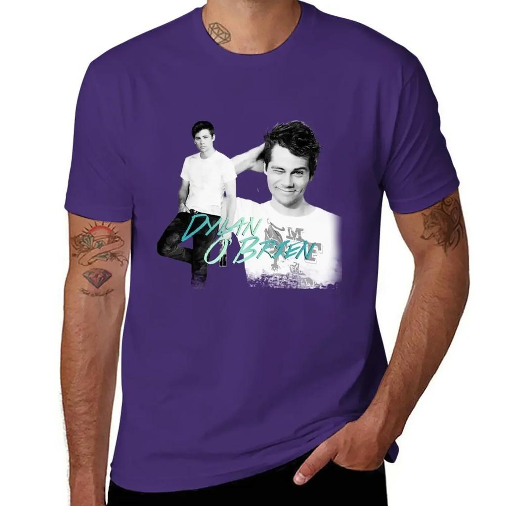 Dylan Obrien Tshirt Graphics Blacks Quick Drying Unisexs Graphic Tshirts Funny