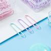 28mm Paperclip Creative Paper Clip Macaron-colored Metal Binding Financial Office Supplies