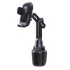 Cup Phone Mount for Car, Universal Cup Phone Cradle Holder with Long and Adjustable Neck, Friendly Compatible with Cell Phone