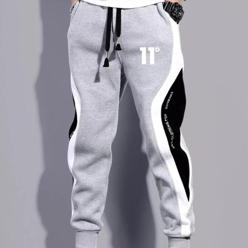 11 Print Men's Sweatpants Patchwork Jogging Pants Male Outfit Loose Trousers Straight Pants New Spring Autumn Fashion Clothes