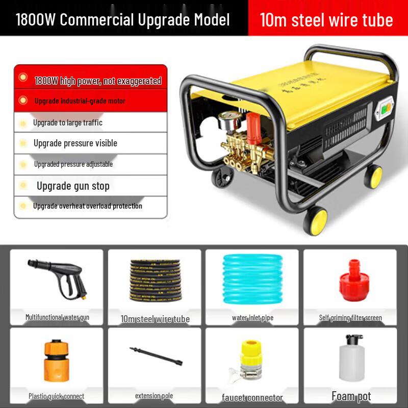 Jixiong High-Pressure Car Washer & Cleaning System