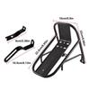 Bicycle Front Cargo Rack for Mountain Bike Basket Bracket Aluminum Alloy Front Fork Cargo Holder for Cycling Bicycle Equipment