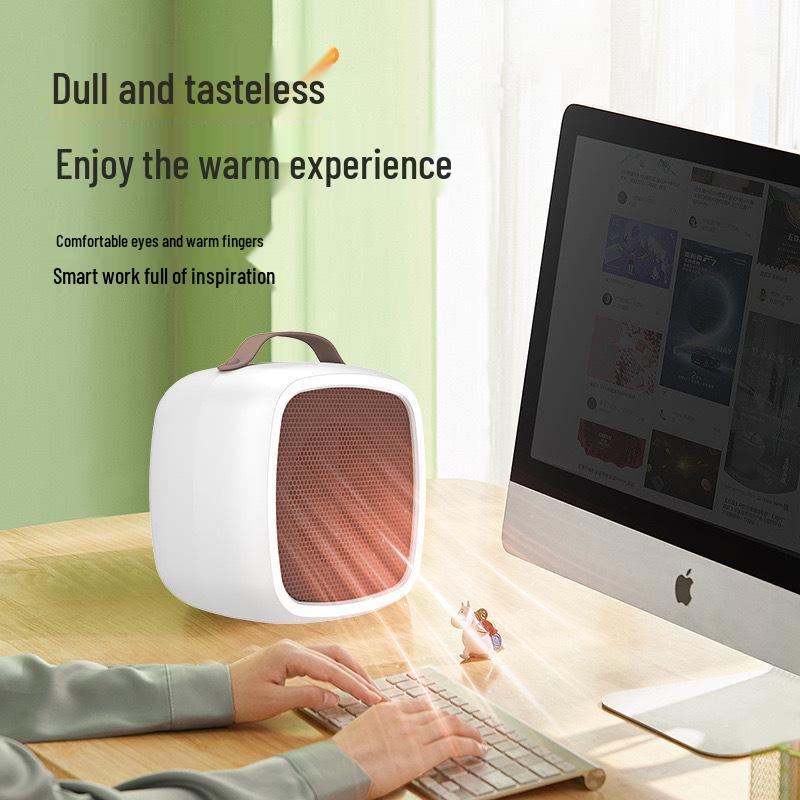 Portable Desktop Electric Fan Heater for Home and Office