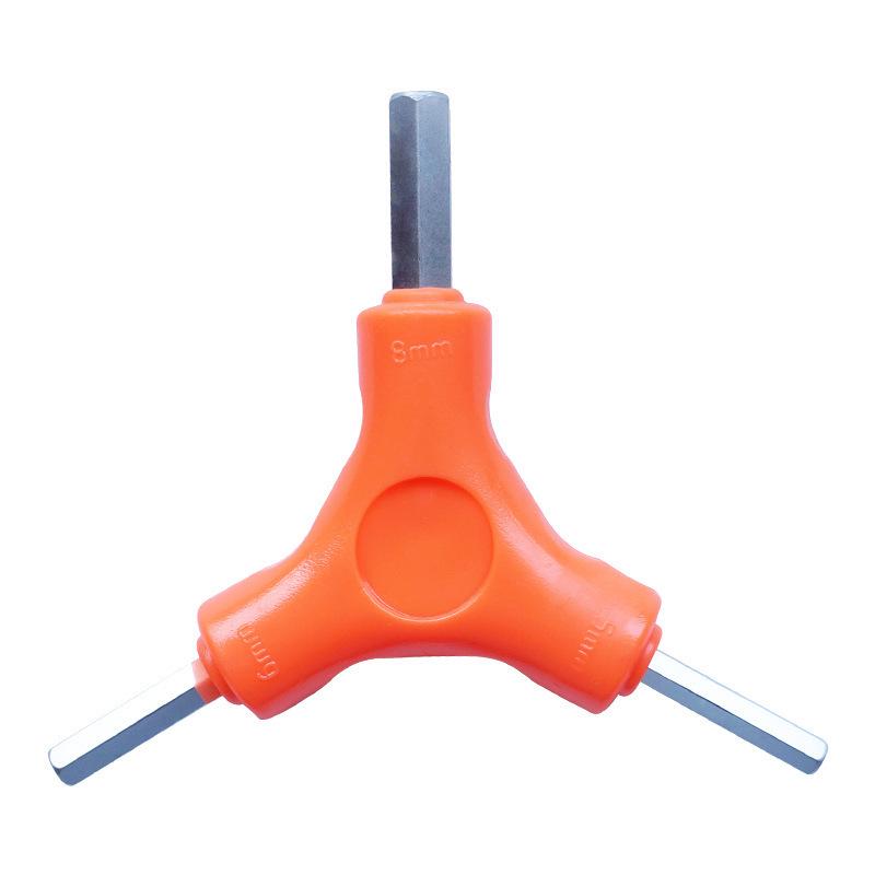 Y-Shaped Allen Wrench: 2.5-8mm Hex Combination Tool for Bicycle Repair