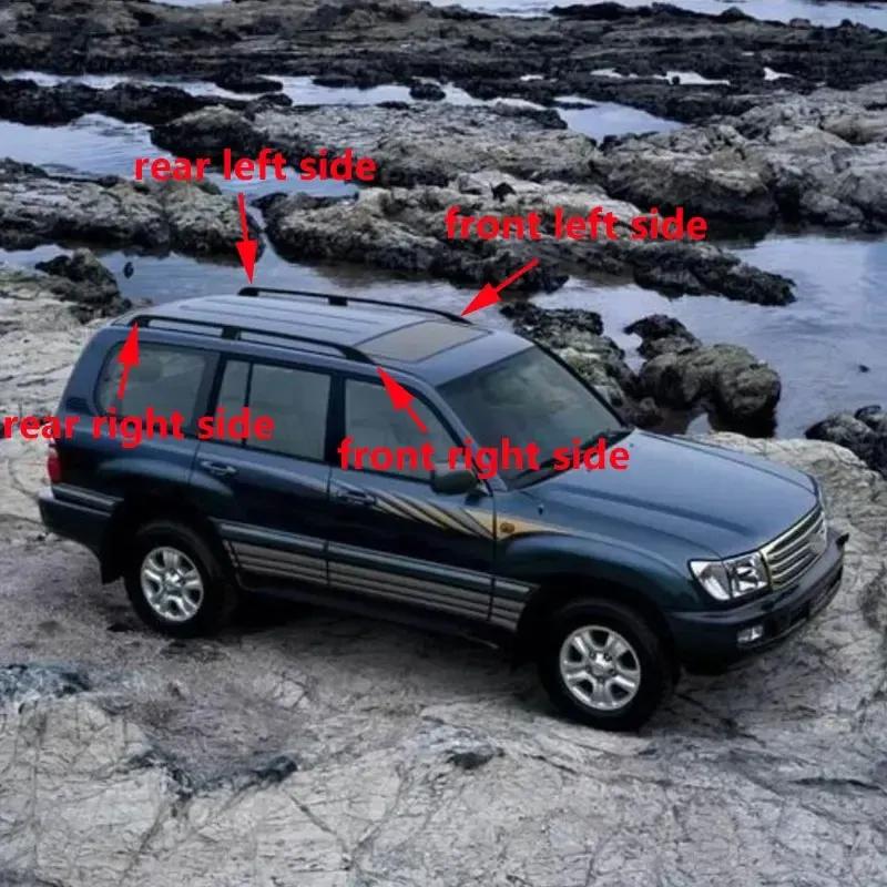 For Toyota Land Cruiser LC100 LX470 1998-2007  Version Car Roof Luggage Rack Cover Cap Lid Bar Rail End Shell