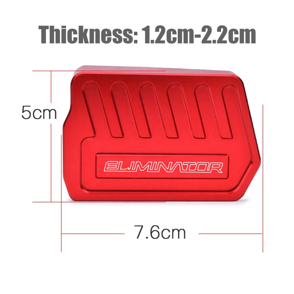 FOR Eliminator 500 450 2024 Motorcycle Anti-Slip Brake Pedal Modification Wide Extended Brake Pedal