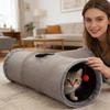 Cat Tunnels Foldable Interactive Maze Flexible Cat Tubes And Tunnels For Kitten Pet Christmas Halloween Birthday Party