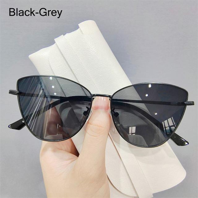 

Солнцезащитные очки «кошачий глаз» большого размера, классические винтажные брендовые дизайнерские женские трендовые летние очки для вождения, очки Uv400