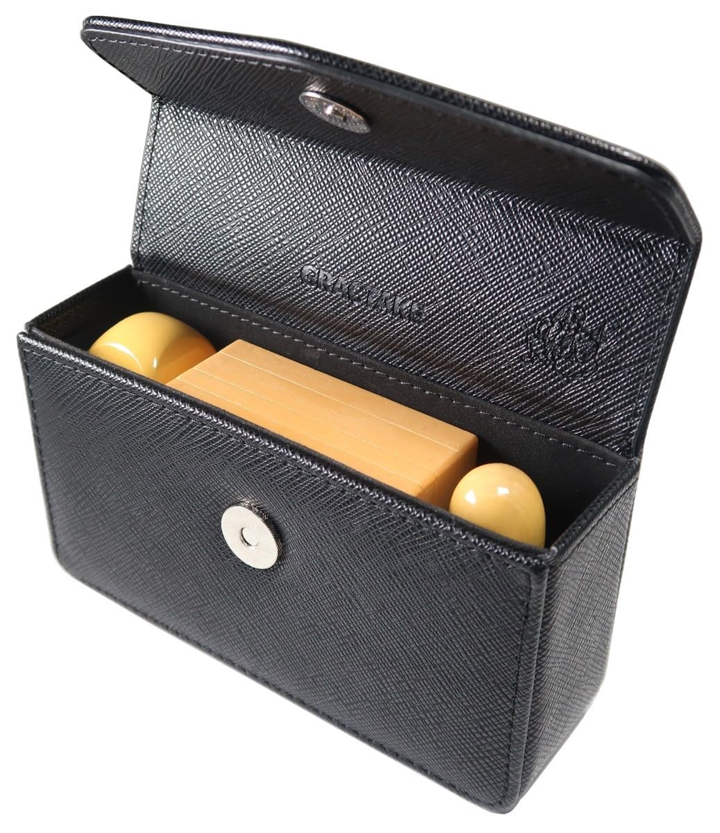 

GRACTAKE Seal Case для корпоративных 2 резиновых штампов Bank Square Identification Horizontal Portable Portable 02 [Prosperous Business] (Зарегистрированная печать,