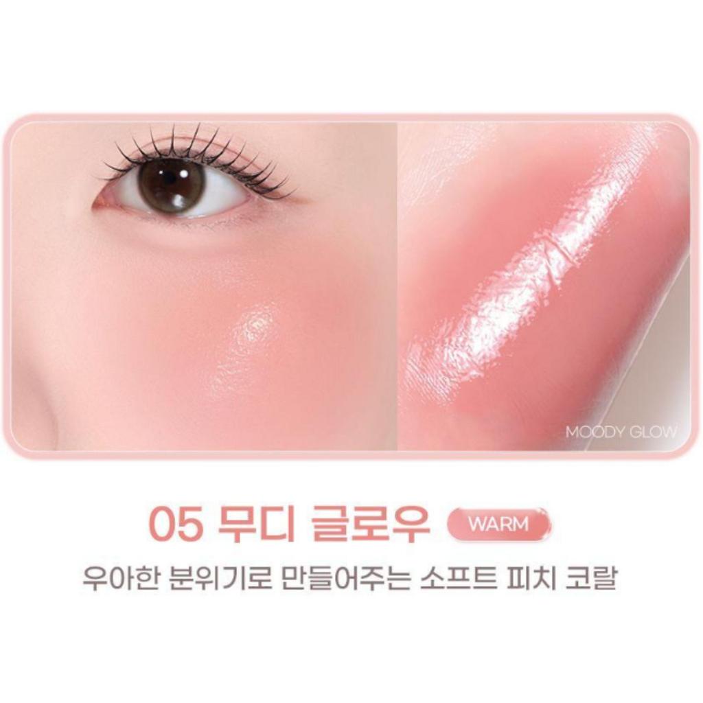2aN Heart Wearing Liquid Cheek 4.4g (9 Colors)
