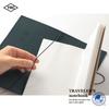 DESIGNPHIL MIDORI Traveler's Notebook, Regular Size, Limited Edition with Card, Blue, 15239006
