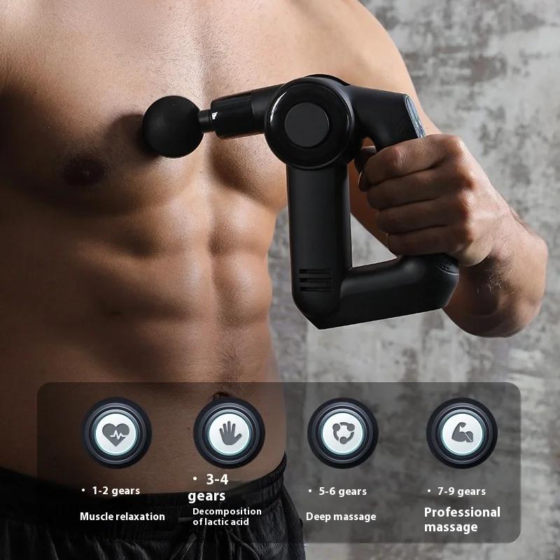 Hot and Cold Alternating 2-in-1 Massager,double Relaxation,4 Massage Heads,silent Mode,blood Circulation,deep Relief of Soreness