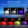   Flashlight, Magnetic Portable Aluminum Flashlights 500    LED Torch Pen  Carry Camping Tool for   Carry and Emergencies
