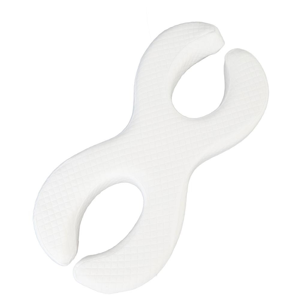 Face Pillow Side Sleep Pillow Double C Hollow Memory Foam Soft Removable Cover Pillow for Side