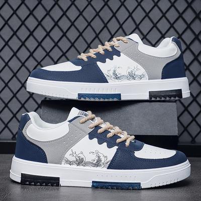 Pantofi de primăvară pentru bărbați, pantofi albi mici, respirabili, modă pentru bărbați, toate se potrivesc cu talpă groasă, pantofi sport ocazional, pantofi de modă.