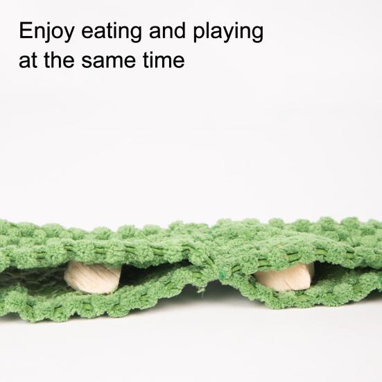 Interactive Plush Pet Chew Toy for Small Medium Large Dogs Soft Puzzle Treat Dispenser for Boredom Anxiety Relief