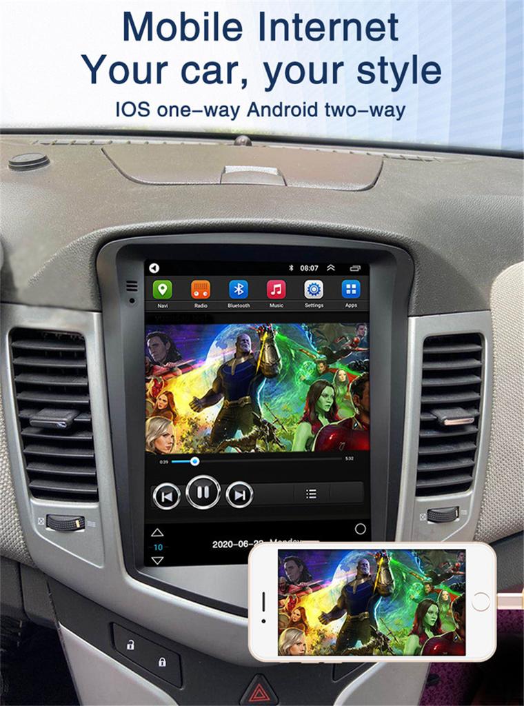 Chevy Cruze 09-14 Car Radio - 9.7" Android 10.1