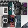 Retro Vintage Camera Phone Case For iPhone 17 16 15 14 11 12 13 Mini Pro XS Max Plus Funda Shell