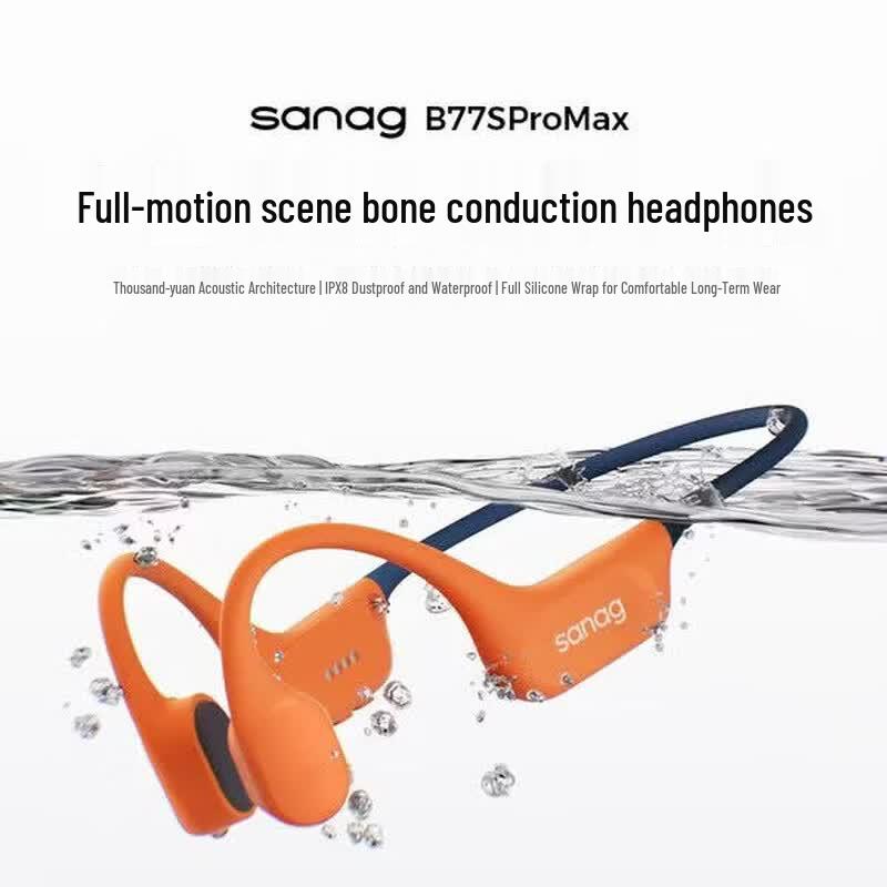 SANAG B77S Bone Conduction Sports Headphones