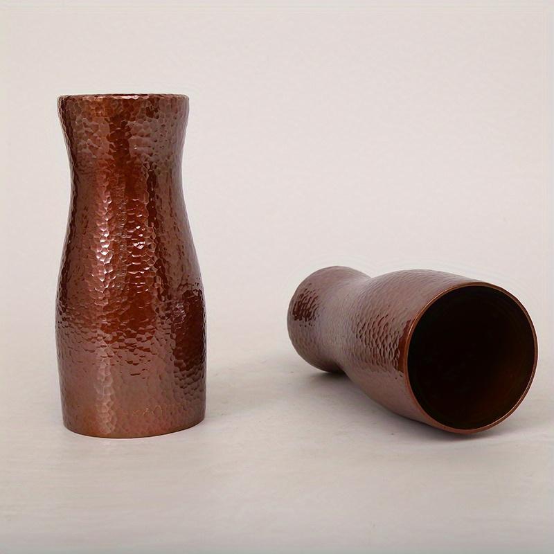 

Кружка из красной меди 450 мл для кофейного порошка, кружки, кованая вручную, посуда для напитков, чашка и пивная кружка, кружки, чашка для холодной воды коричневый