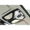 1PCS For BMW 5 Series G30 2018-2022 Cover Trim Silver ABS Front Reading Light