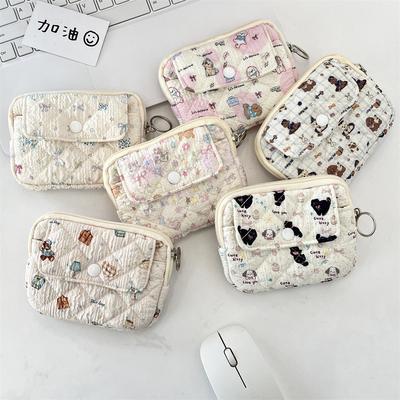 44 Süße Multifunktionale ID-Tasche Kartenetui Münztasche Damen Neue Aufbewahrungstasche Bankkarte Mini Kosmetiktasche