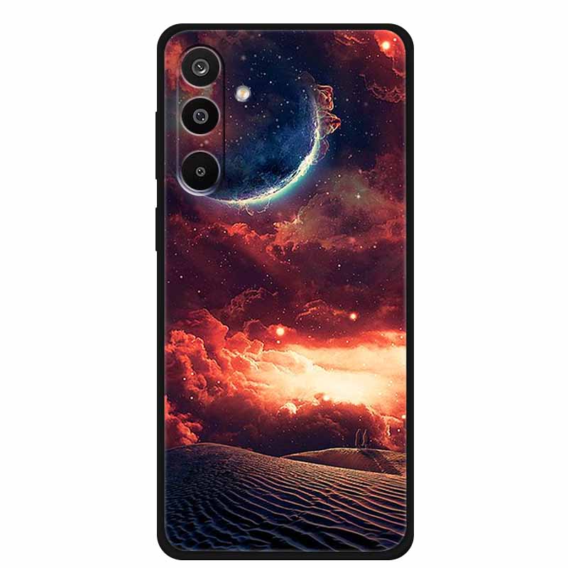 For Samsung A26 / A36 / A56 5G Case Silicone Space Soft TPU Back Cases for Samsung Galaxy A26 5G Phone Shell Cover A 26 56 Cool