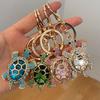 Cute Turtle Car Keychain Creative Gift Fashion Key Ring