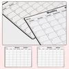 Refrigerator Magnet Monthly Planner With Dry Erase Surface And Reusable Design Perfect For Home Kitchen Schedule Organization