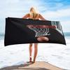 Sports Basketball Beach Towel Microfiber Quick Dry Bathroom Supplies Swimming Gym Camping Home Decor Towels for Boyfriends Gifts