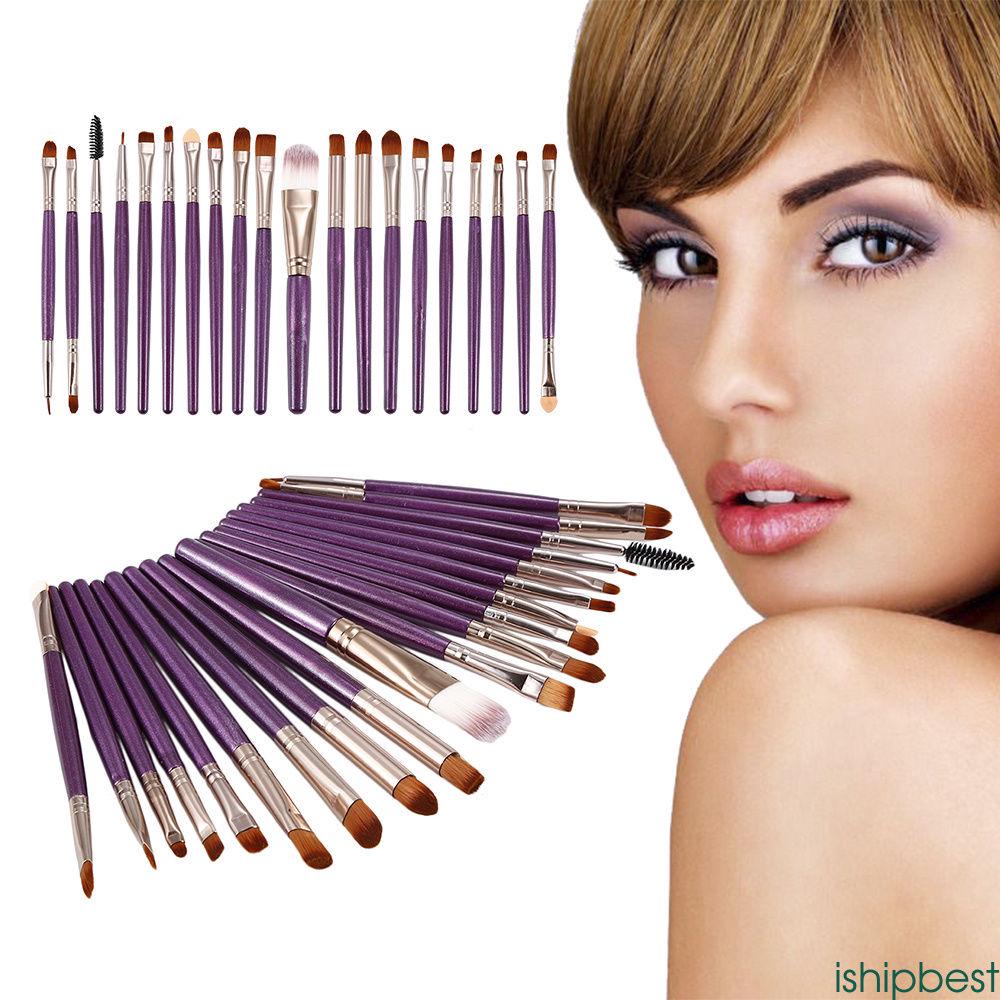 Buy 20pcs Makeup BRUSHES Kit Set Powder Foundation Eyeshadow Eyeliner