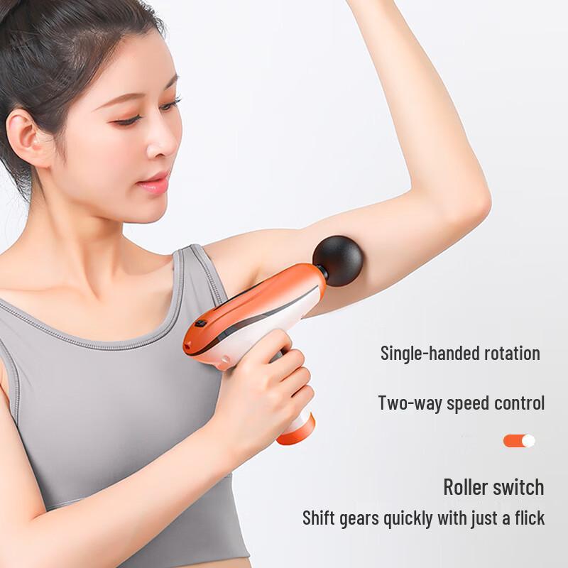 TLXT Mini Portable Fascia Massage Gun CN Plug (adapter Included)