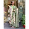 Beautiful Blockprinted Aline Kurta Palazzo Dupattas Set Indian Women's Kurti Set
