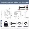 0.6KG-40KG Magnetic Powder Brake and Clutch Bracket, Single/Double Axis