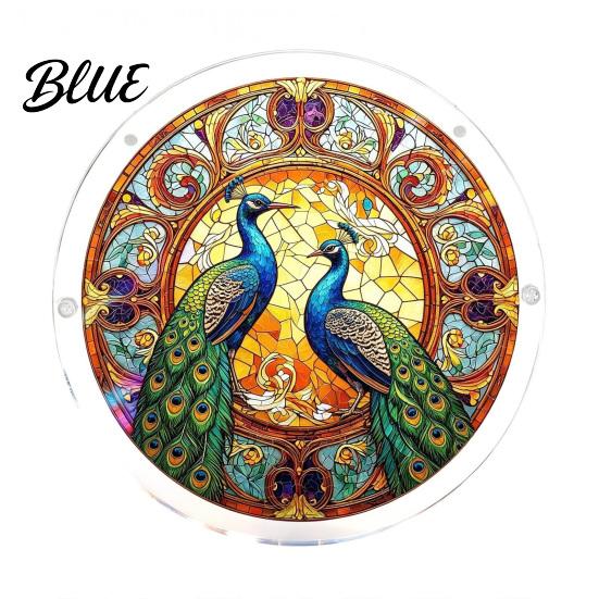 Hanging Window Decoration Acrylic Puzzle Suncatcher Stained Glass Ornaments DIY Jigsaw Sun Handmade Art Catcher Kit for Home Garden Decor
