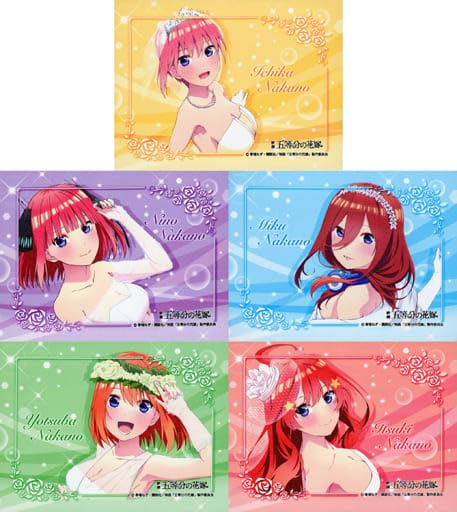 The Quintessential Quintuplets Canvas Art Set