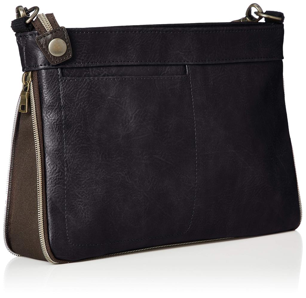 AVIREX vintage-style sacoche shoulder bag black