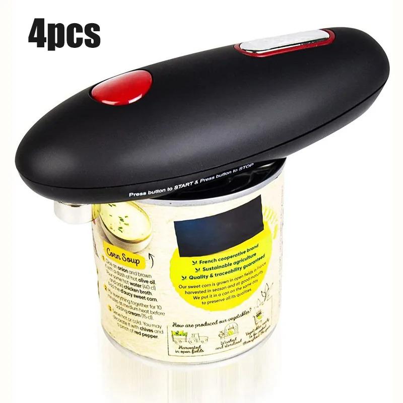 Electric Can Opener Electric Can Opener Automatic Jar Bottle Machine Portable Kitchen Opening Opener Tool One Touch Can Opener
