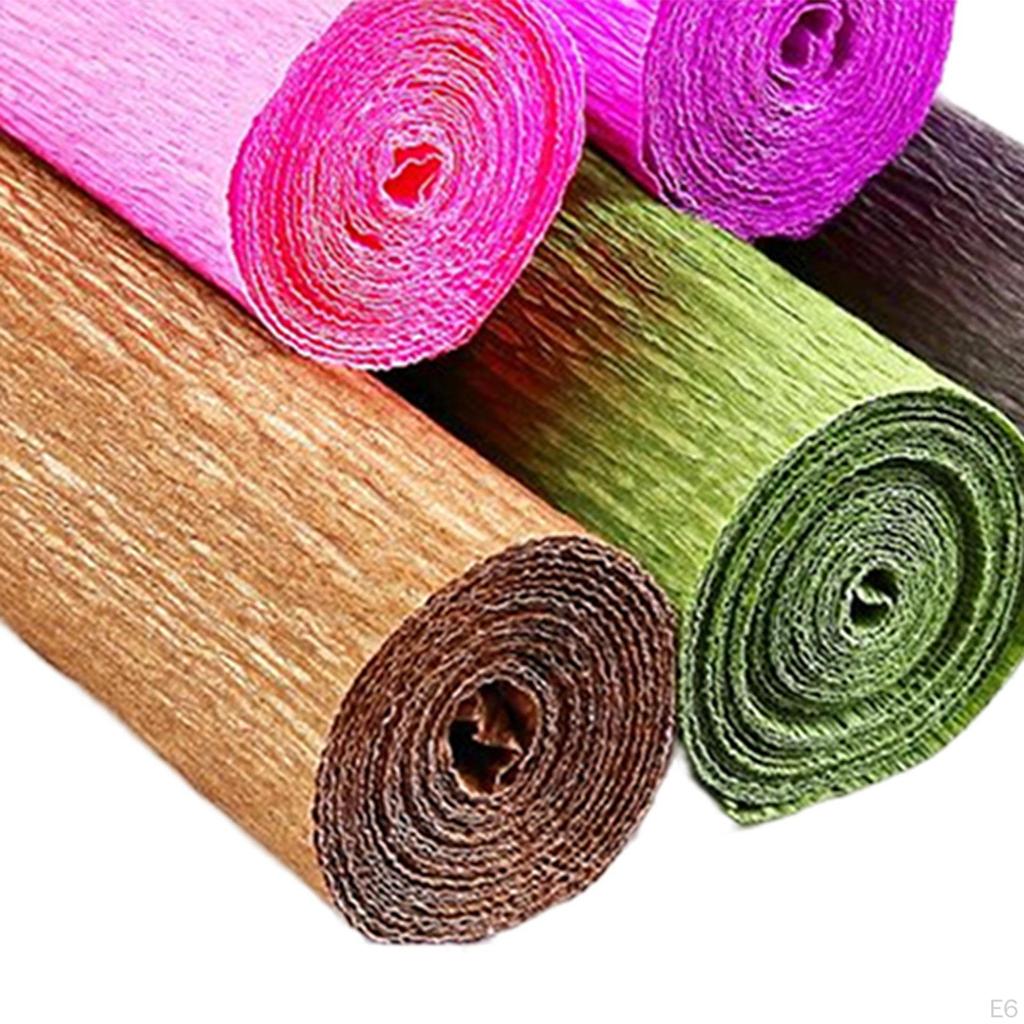 Crepe Paper Flower Craft Kit for Party Decor