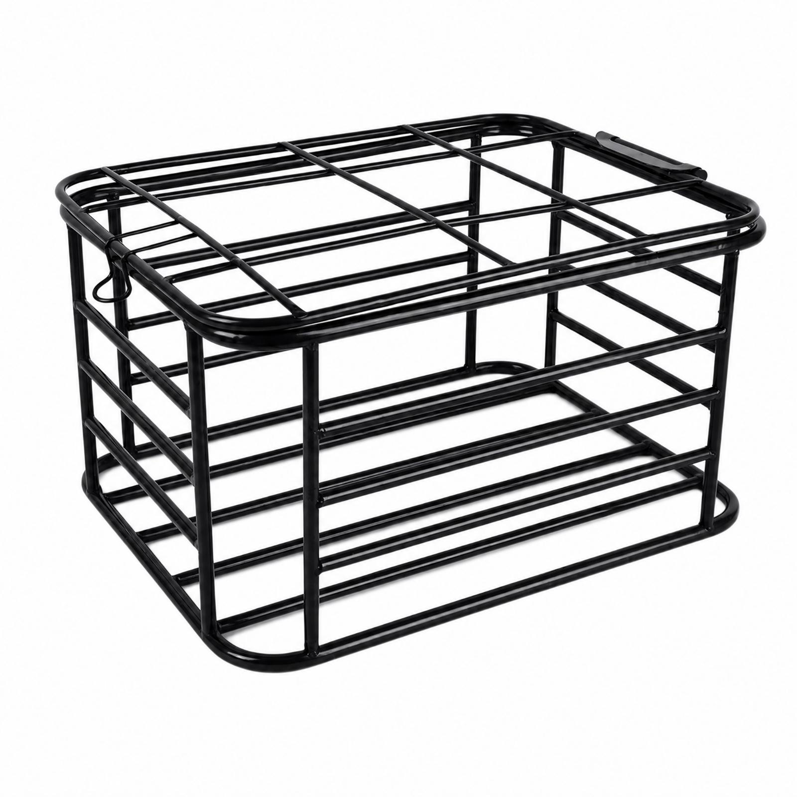 Metal Bike Pet Carrier Versatile Rear-Mounted