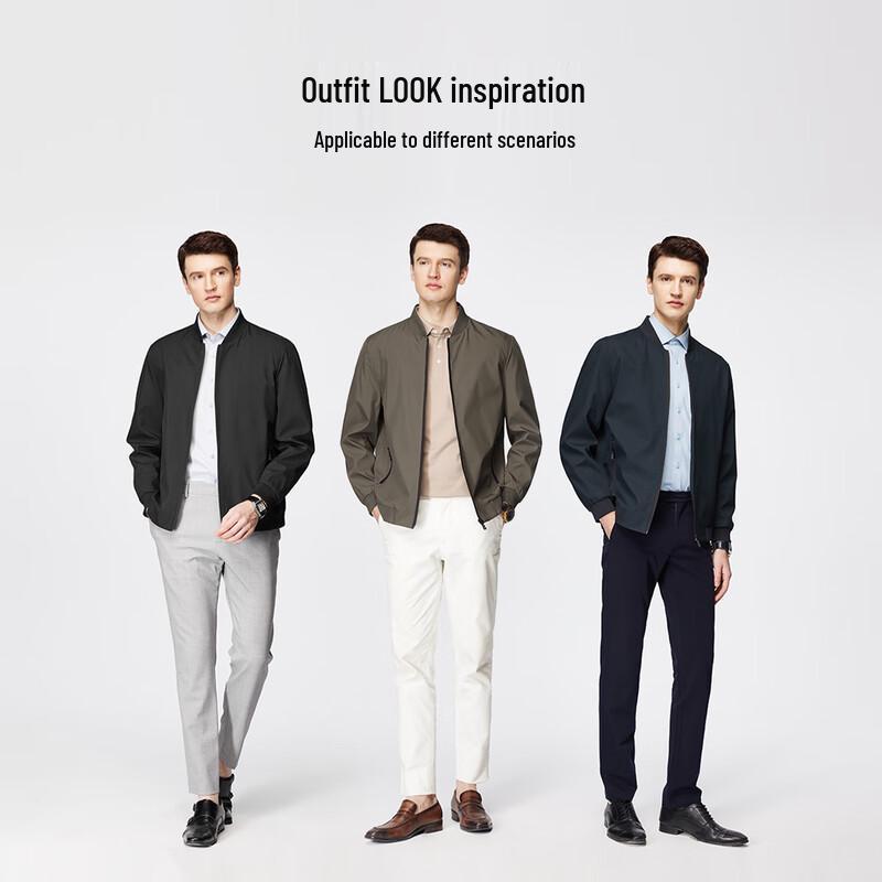 Men's Baseball Collar Commuter Jacket