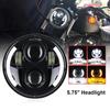 5 3/4 Inch 5.75" Car Motorcycle LED Headlight DRL Turn Signal Moto Headlamp for Harley Dyna Sportster Softail Indian Scout Honda