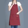 Water-Repellent Cooking Apron with Custom Print for Adults