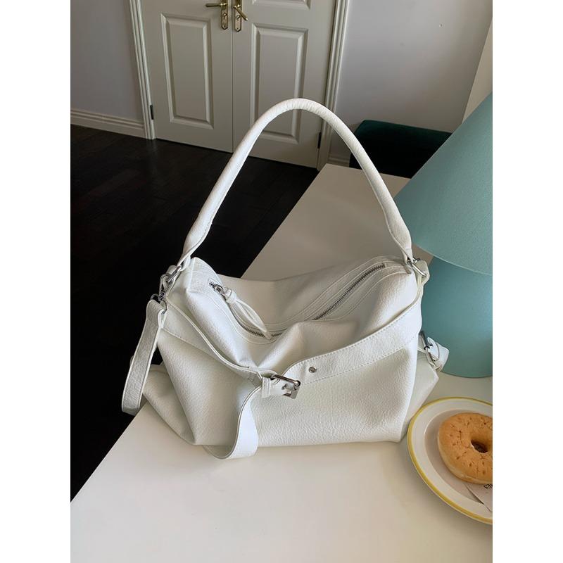 

Вместительная черная универсальная сумка-локомотив Spice Girl, персонализированная, модная, повседневная, на плечо, под мышку, сумка-мессенджер для поездок на работу, сумка-тоут белый