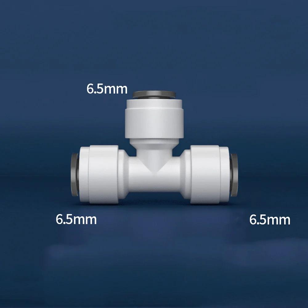 Fit 1/4" 3/8" OD Tube 90 Degree Elbow POM Quick Fitting Connector For Aquarium RO Water Filter Reverse Osmosis System