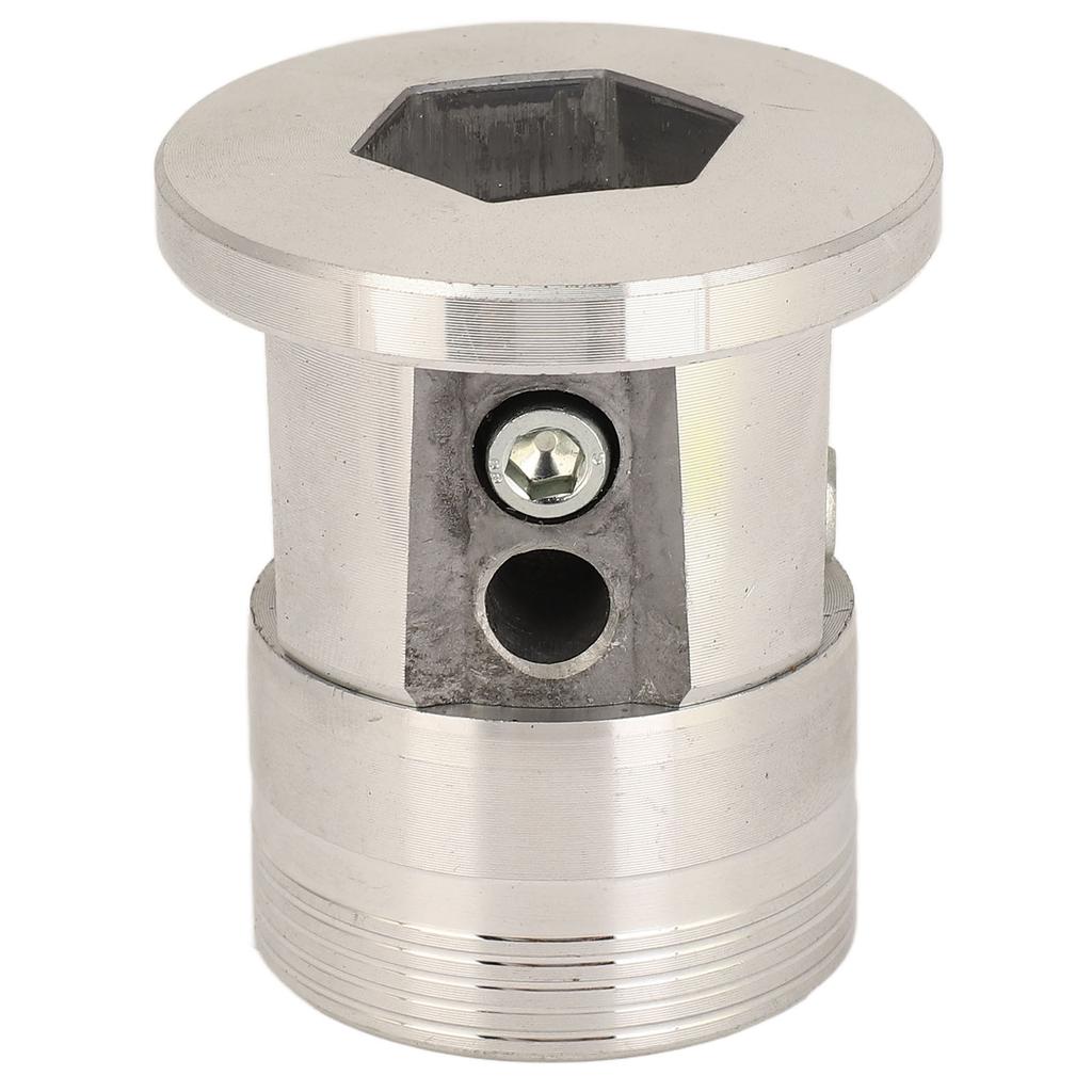 Aluminum Trimmer Head Replacement Universal Cylinder Type Lawnmower Weeding Head for Farming