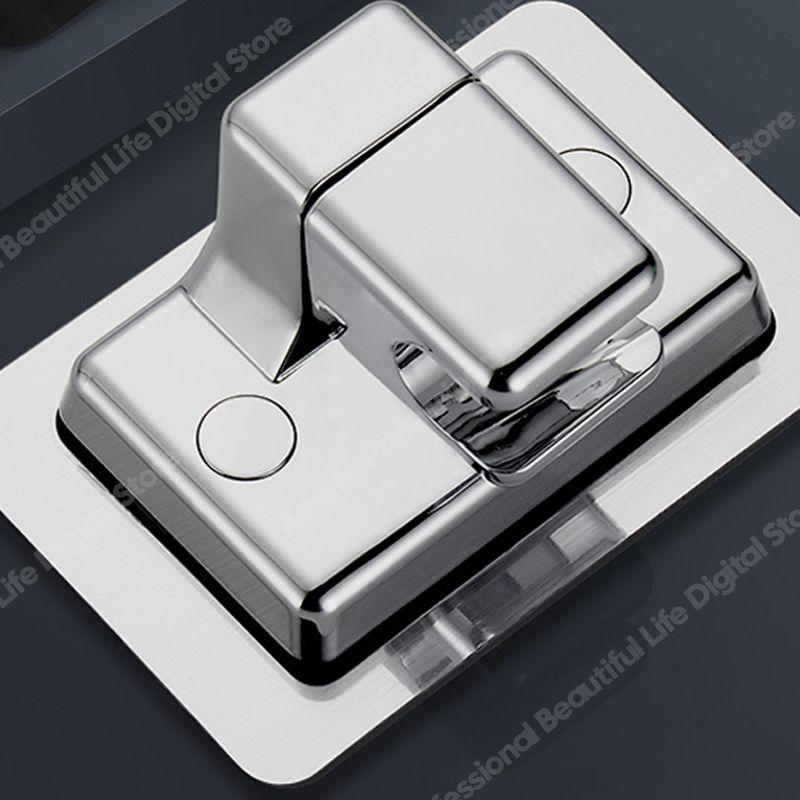 Wall Mounted Shower Head Holder Self Adhesive
