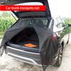 Car Tailgate Mosquito Net For Suv Trunk Breathable Insect Resistant Uv Camping Car Mosquito Net Self-driving Tour Trunk Curtain