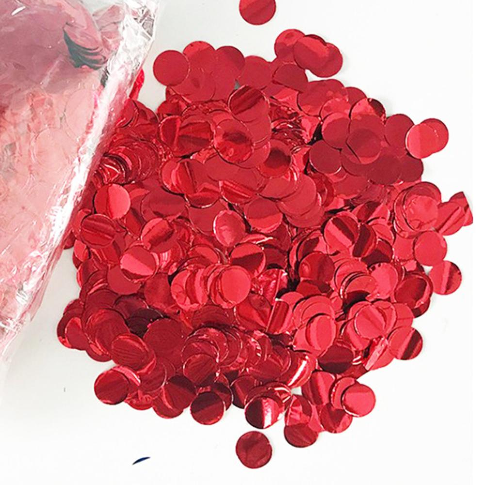 20g Balloons Sequins Fillers Circle Confettis Sprinkle Solid/Mixeds Color Balloons Filler Throwing Confettis Decor For Party