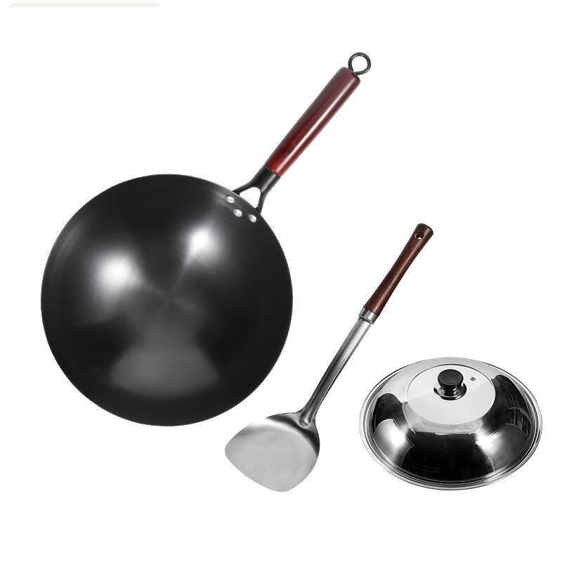 Yoshida Craftsman Wok aus nitriertem Eisen